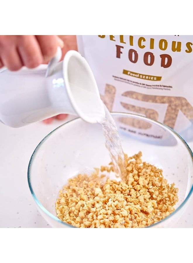 HSN Textured Pea Protein | Unflavored 150g = 5 Shots Per Container | 100% Vegan Meat Substitute | No Added | GMO Free | 0 Allergens | Responsible Farming - Image 3